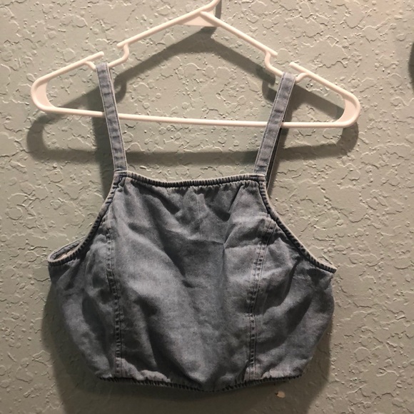 DENIM CROP TOP 💥💫 - Picture 6 of 7